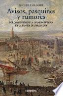 Libro Avisos, pasquines y rumores