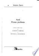 Azul ; Prosas profanas