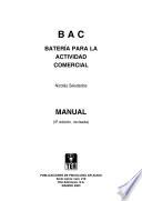 BAC Batería para la Actividad Comercial