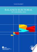 Balance electoral de Colombia 2010