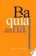 Baquiana (Anuario III) 2001 - 2002