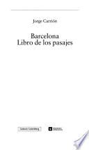 Barcelona, libro de los pasajes