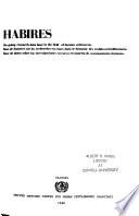 Base de Données Sur Les Recherches en Cours Dans Le Domaine Des Établissements Humains