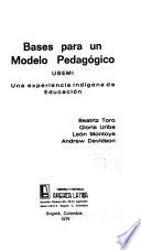 Bases para un modelo pedagógico