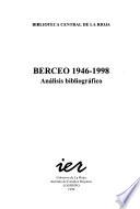 Berceo, 1946-1998