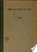 Berg's Complete Timber Test Record
