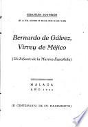 Bernardo de Gálvez, virrey de Méjico