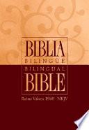 Biblia Bilingue - Piel Elaborada Negra