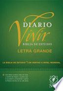 Biblia de estudio del diario vivir NTV, letra grande