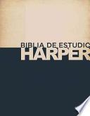 Biblia de Estudio Harper