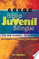 Biblia Juvenil Bilingue - Piel Elaborada Vino