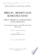 Biblia medieval romanceada judio-cristiana: Genesis-Reyes