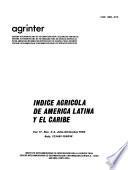Bibliografia agricola Latinoamericana y del Caribe