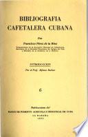 Bibliografía cafetalera cubana