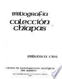 Bibliografía colección Chiapas