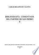 Bibliografía comentada del partido de San Isidro