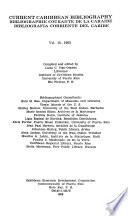 Bibliografía corriente del Caribe