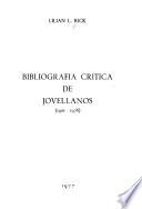 Bibliografía crítica de Jovellanos