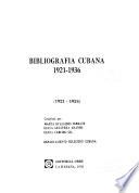 Bibliografia Cubana 1921-1936