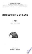 Bibliografía cubana