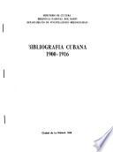 Bibliografía cubana