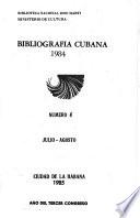 Bibliografía cubana