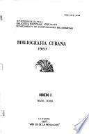 Bibliografía cubana