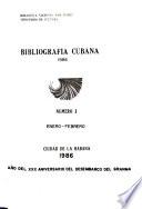 Bibliografía cubana