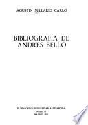 Bibliografía de Andrés Bello