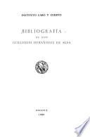 Bibliografía de don Guillermo Hernández de Alba