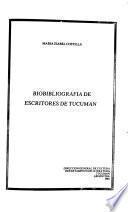Bibliografía de escritores de Tucumán