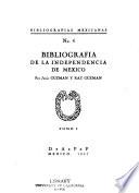 Bibliografía de la independencia de México