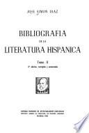 Bibliografía de la literatura hispánica