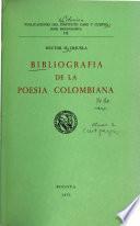 Bibliografía de la poesía colombiana