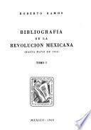 Bibliografia de la Revolución Mexicana