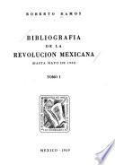 Bibliografia de la Revolución Mexicana
