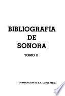Bibliografía de Sonora