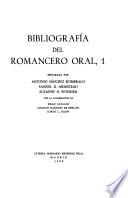 Bibliografía del romancero oral