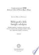 Bibliografia delle famiglie subalpine: Q-Z