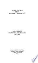 Bibliografía económica dominicana, 1997-1998