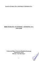 Bibliografía económica dominicana, 1999-2000