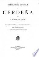 Bibliografía española de Cerdeña
