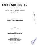 Bibliografia española