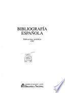 Bibliografía española