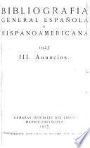 Bibliografía general española e hispanoamericana