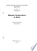 Bibliografía geológico-minera de México