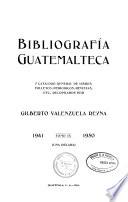 Bibliografía guatemalteca