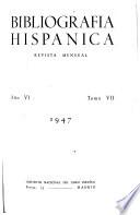 Bibliografía hispánica