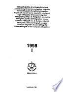 Bibliografía jurídica de la integración europea