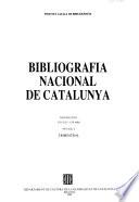 Bibliografia nacional de Catalunya